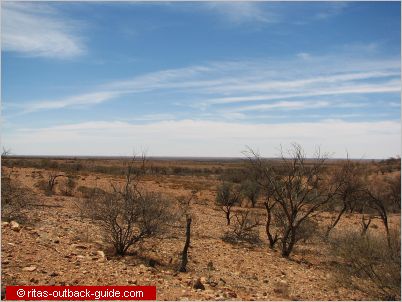 open plain in the outback