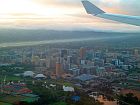 flying over Adelaide