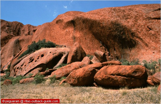 uluru the famous rock
