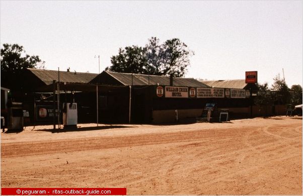 William Creek - a small town on Anna Creek station William Creek - a small town on Anna Creek station