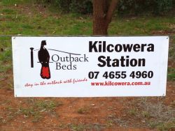 A sign advertising an Outback beds member