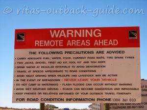 Learn about safety in the Outback