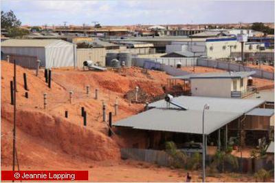 Ventilation shafts Coober Pedy