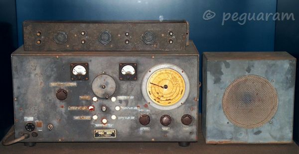 Australian transceiver at the Stockman's Hall of Fame in Longreach.