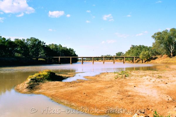 The bridge over Cooper Creek near Windorah