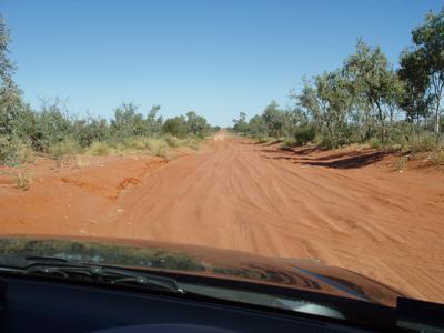The Noccundra to Tibooburra Road