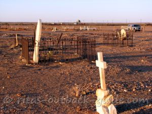 Cemetery in Marree Cemetery in Marree