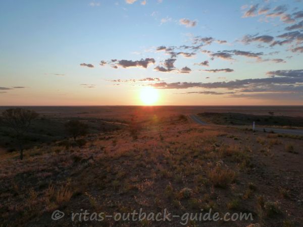 Looking to north-west from Mundi Mundi lookout