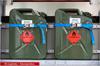Fuel cans restrained 