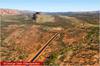 Aerial view of the Stuart Highway