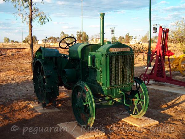 Old tractor in Ilfracombe