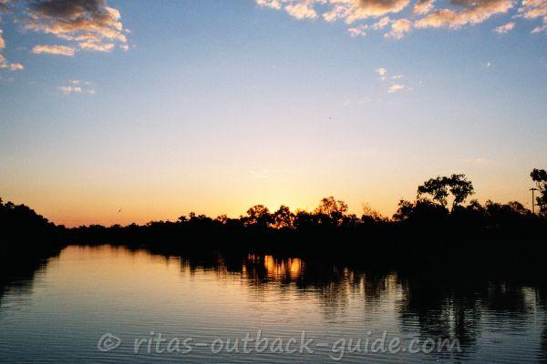 Beautiful Outback sunset