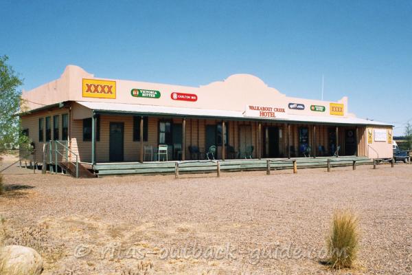 The famous Crocodile Dundee Pub in McKinlay, Queensland