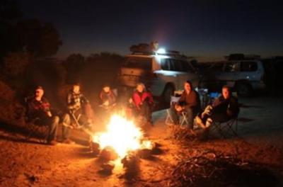 Campfire on the Cooper