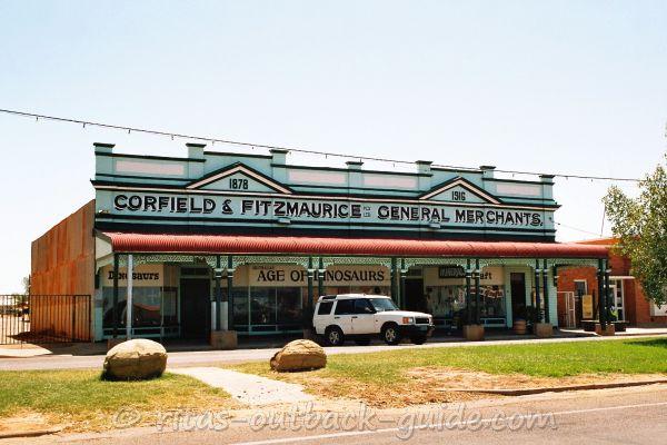 The historic building of the Corfield & Fitzmaurice store The historic building of the Corfield & Fitzmaurice store